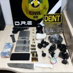 Suspeito de tráfico e homicídios é preso em operação em Boa Vista