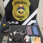 Mãe e filho são presos em Boa Vista por tráfico de drogas