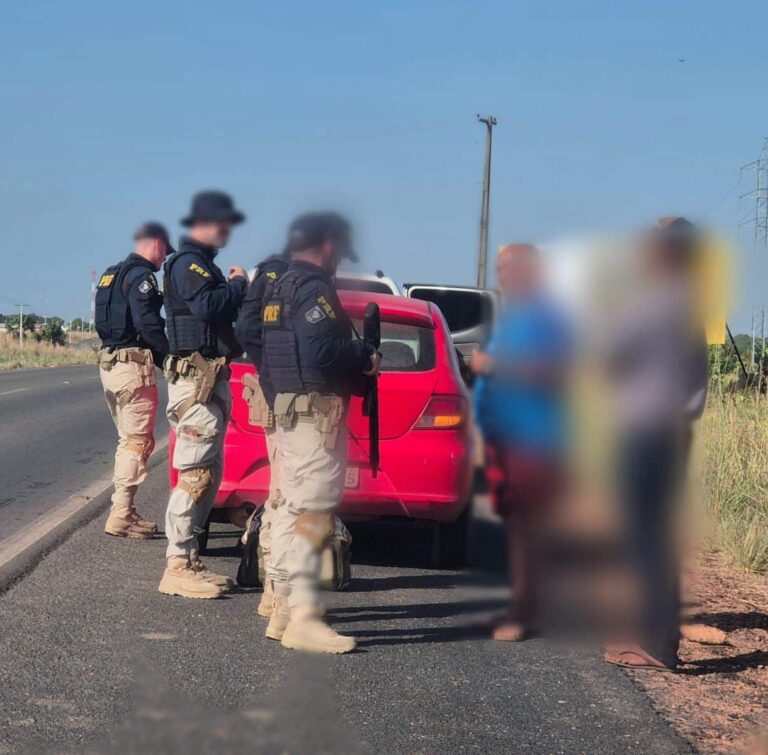 Ação integrada da Polícia Civil e PRF apreende veículo clonado na BR-401