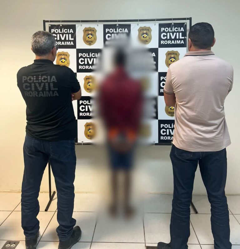 Polícia Civil prende homem por tentativa de feminicídio em Boa Vista