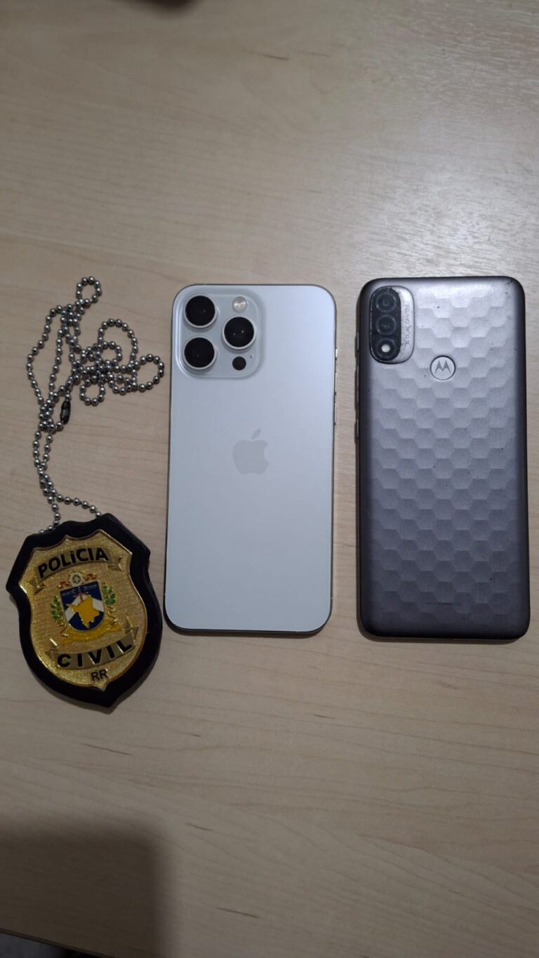 Polícia Civil recupera celulares furtados e identifica receptadores em Mucajaí