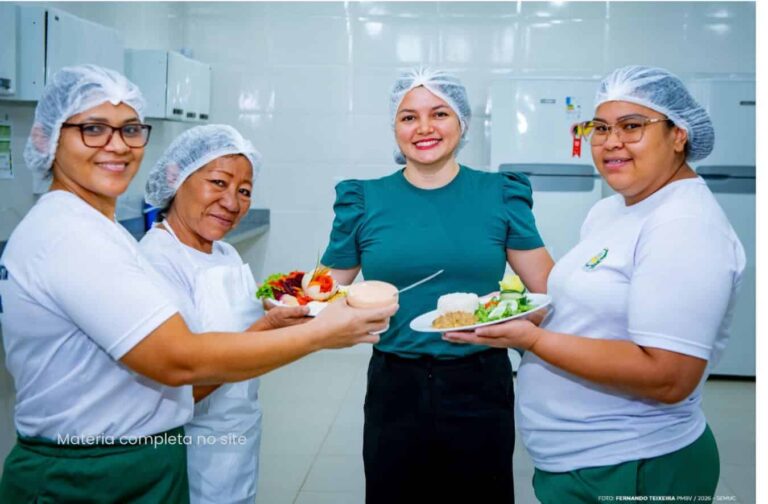 Merendeiras de Boa Vista conquistam prêmio nacional com receitas da alimentação escolar