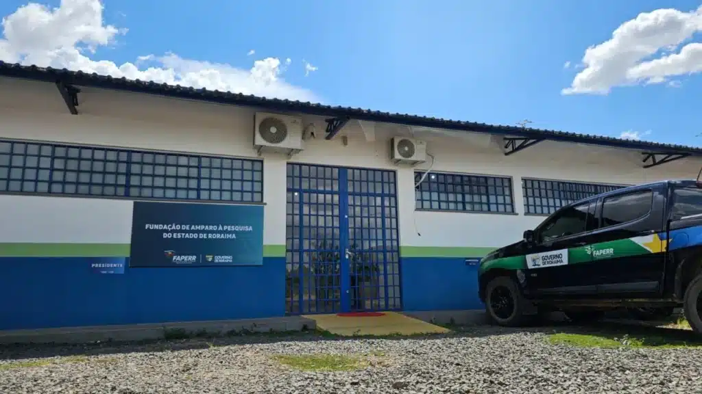 Fachada da FAPERR (FOTO: ASCOM FAPERR)