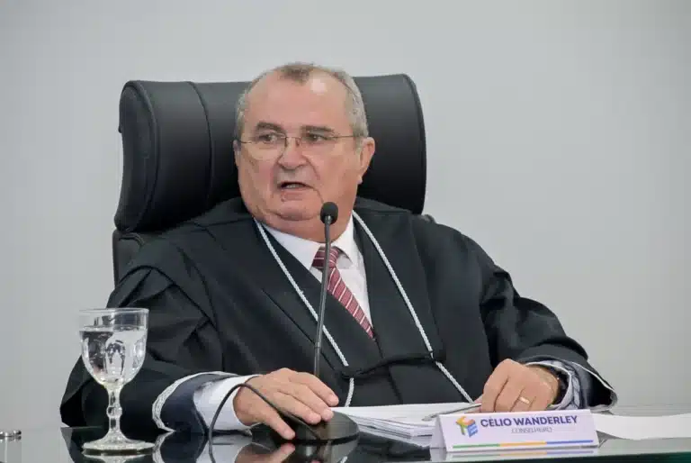 O conselheiro do TCE, Célio Wanderley (Foto: Marcelo Mora/TCE)