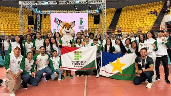 Delegação roraimense disputa seis modalidades esportivas em um dos maiores eventos de integração estudantil da Rede Federal. – Fotos: Divulgação | IFRR